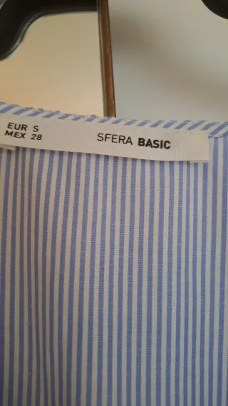 Vestido Sfera Rayas Bordado étnico Talla S