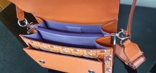 Bolso bandolera Tous Manifesto naranja y morado