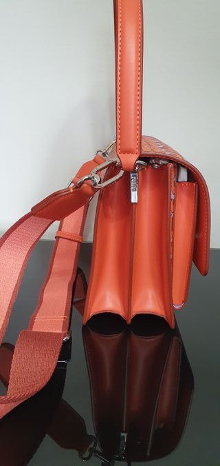 Bolso bandolera Tous Manifesto naranja y morado