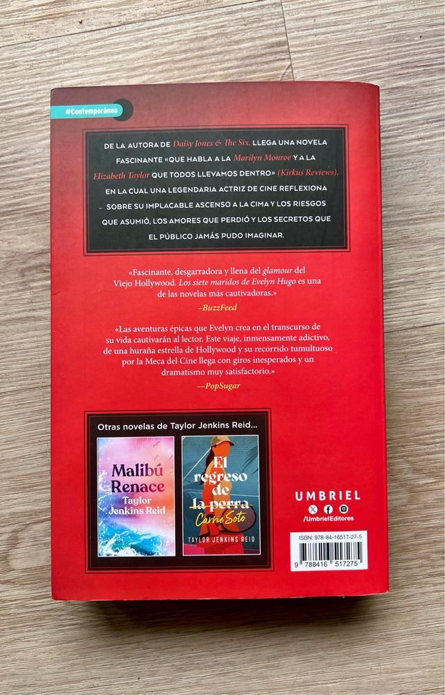 Los siete maridos de Evelyn Hugo (Spanish Edition)