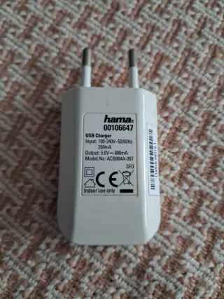 Cargador Hama USB Blanco