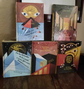 Lote 5 Libros Clásicos (Terror/Ciencia Ficción)