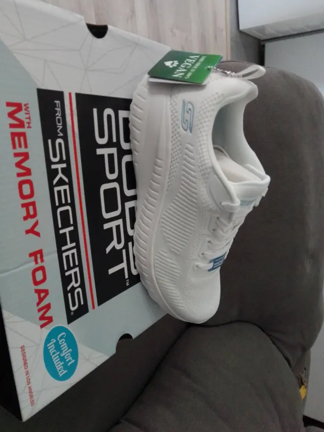 Zapatillas Skechers Mujer Blancas