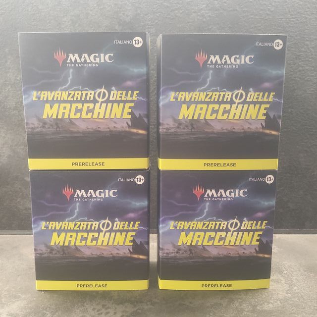 4 Kit Prerelease March of Machines ITA Sigillati