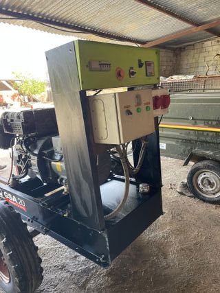 Generador eléctrico diésel de 20 kva con remolque