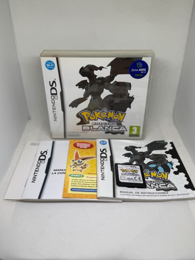 Nintendo DS Pokemon Blanco Edición