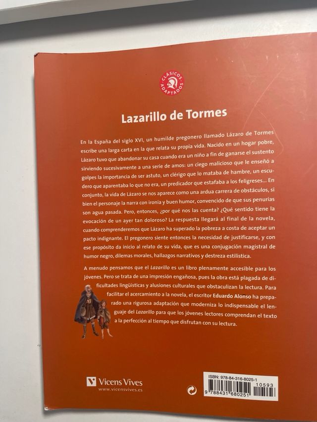 El Lazarillo De Tormes N/c (clasicos Adaptados)...