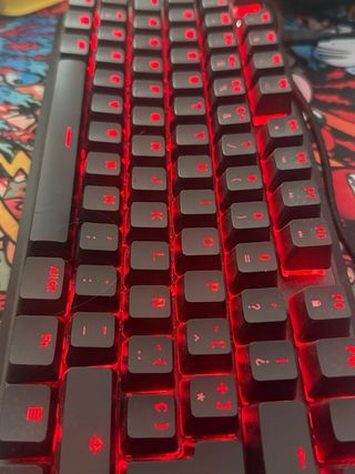 Teclado Corsair Negro K70 Core TKL