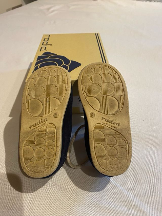 Náuticos Rodia Talla 24 Azul Marino