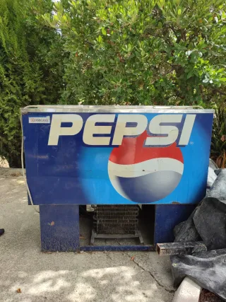 Nevera Botellero Pepsi Estropeado