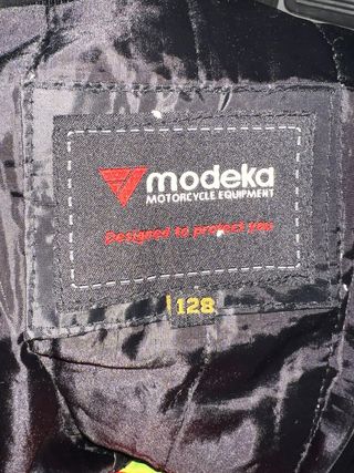 Chaqueta Moto Niños Modela Talla 128