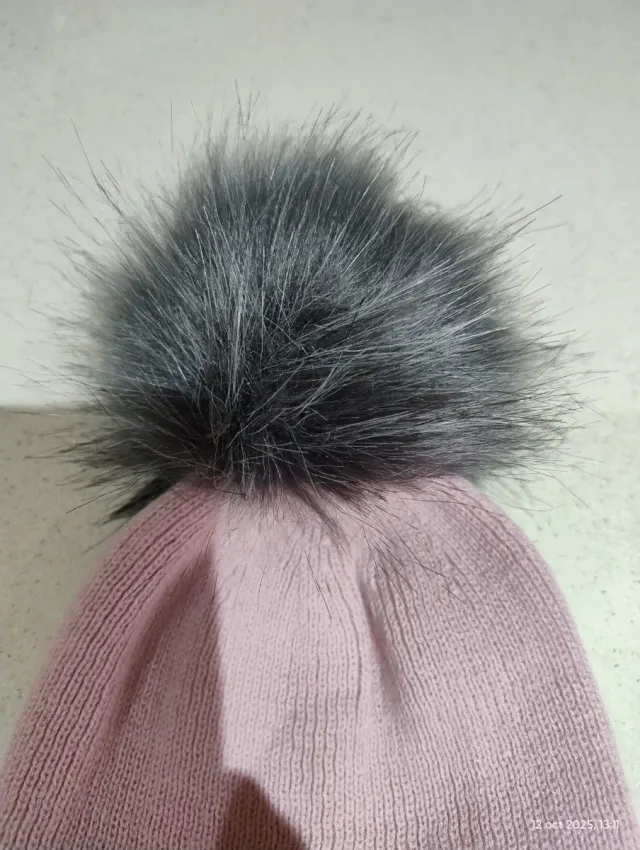 Gorro niña pompón rosa Condor