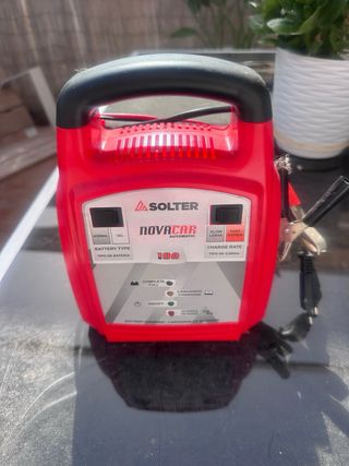 Cargador de Batería Coche Pinzas