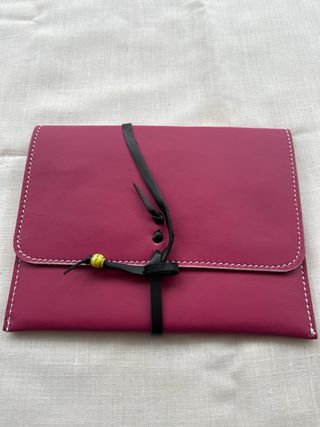 Cartera de cuero hecha a mano. Nuevas varios color