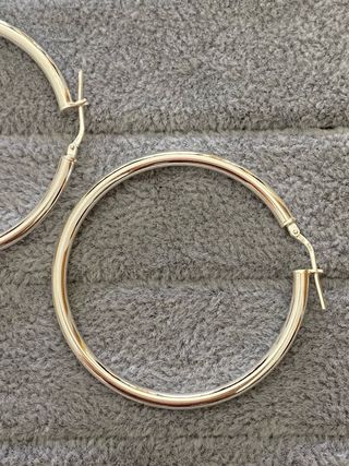 Aros Plata de Ley 925 - 3mm x 40mm