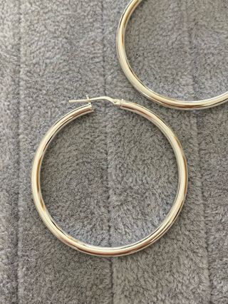 Aros Plata de Ley 925 - 3mm x 40mm