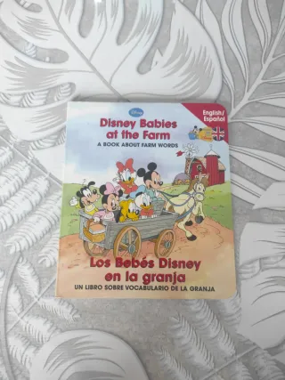Los bebés Disney en la granja libro bilingüe