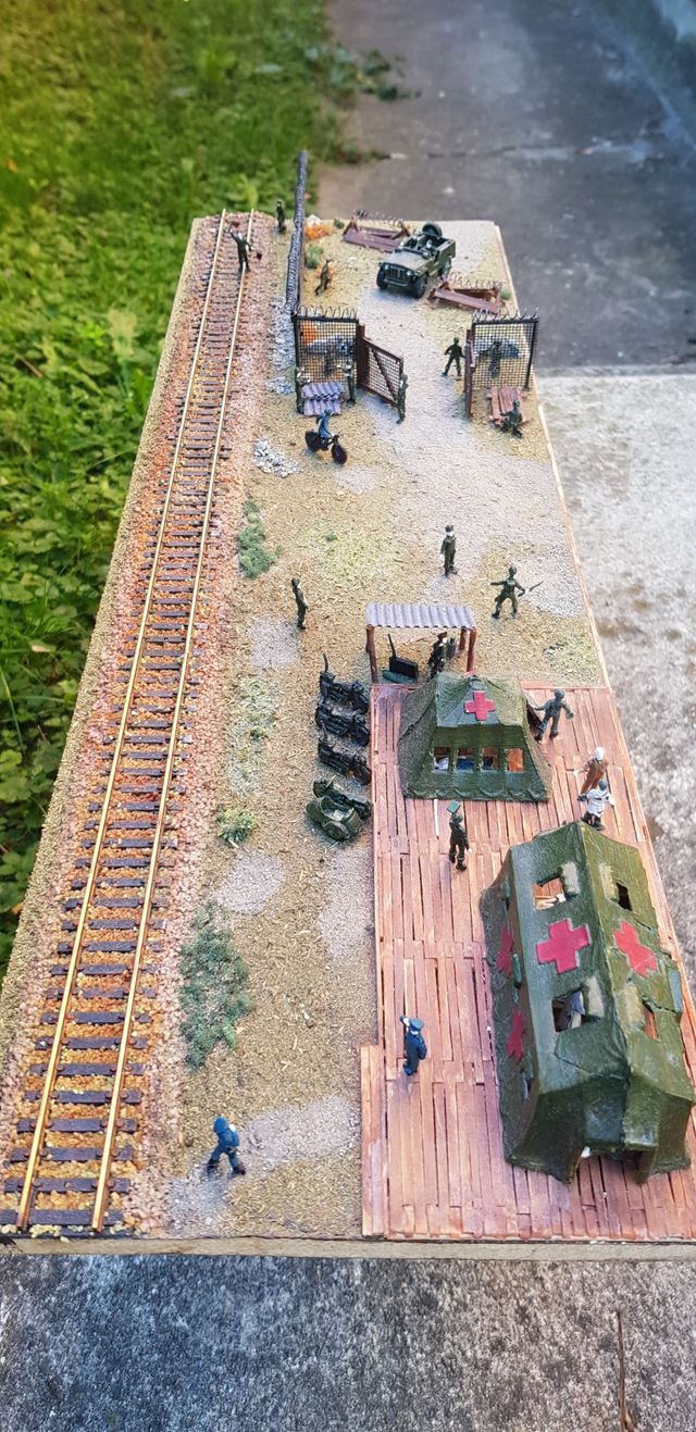 Diorama militare scala 1:87