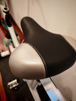 Bicicleta Estática Cecotec Blanca y Verde