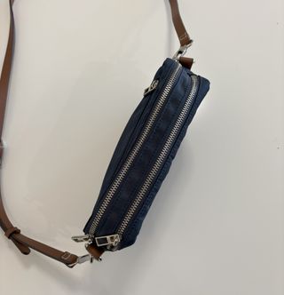 Bolso bandolera azul Paco Martínez