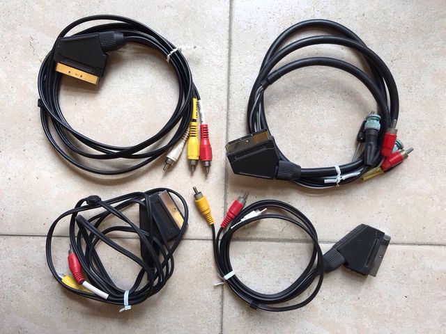 Stock cavi connettori adattatori SCART audio video