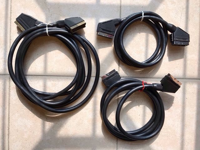 Stock cavi connettori adattatori SCART audio video