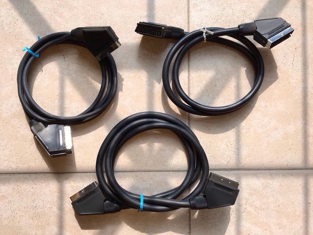 Stock cavi connettori adattatori SCART audio video