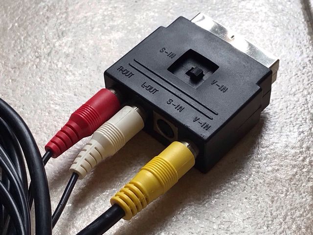 Stock cavi connettori adattatori SCART audio video