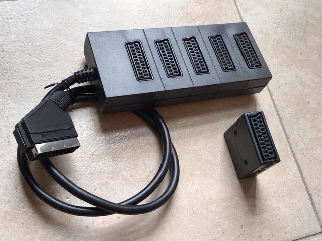 Stock cavi connettori adattatori SCART audio video