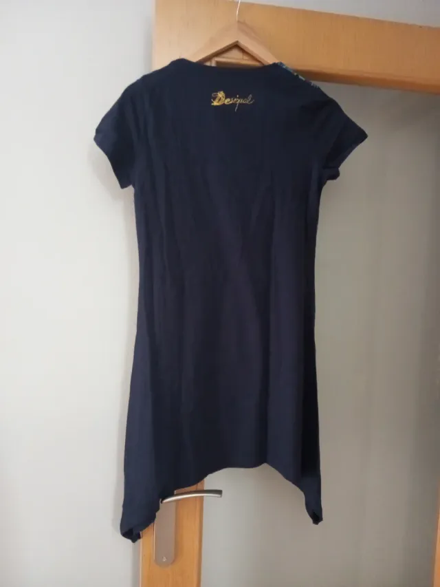 Vestido Desigual Azul/Verde Talla M