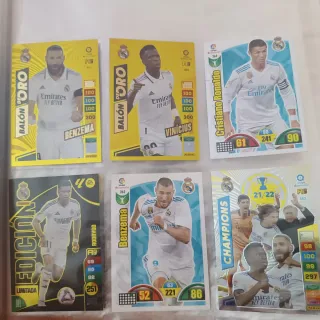 Pack cromos fútbol Real Madrid