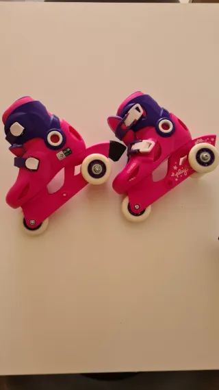 Patines Oxelo Rosas Talla Ajustable