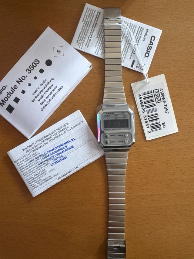 Reloj Casio Vintage Plata