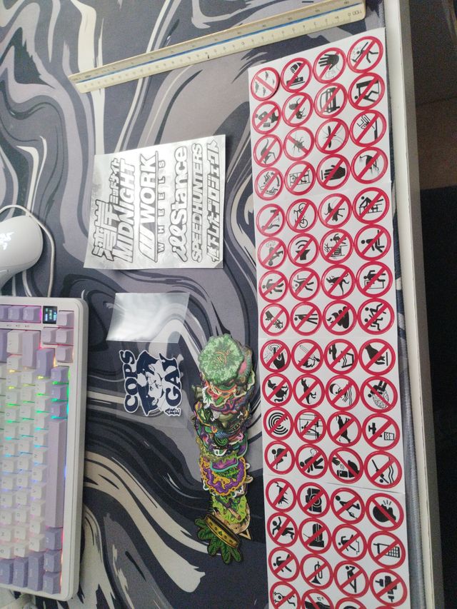 Pegatinas para patines neveras etc