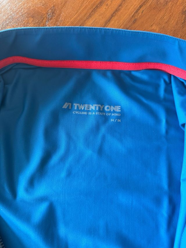 Maillot Ciclismo Hombre Twenty One Azul/Negro