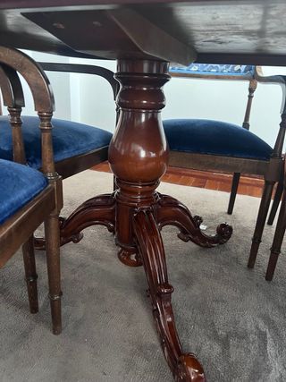 Mesa comedor y 6 sillas clásico