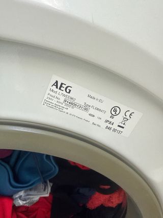 Lavadora-Secadora AEG 7000 Series Kombi