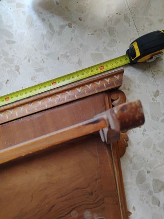 Perchero madera vintage años 50-60