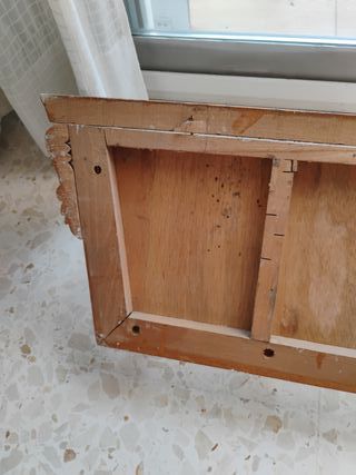 Perchero madera vintage años 50-60