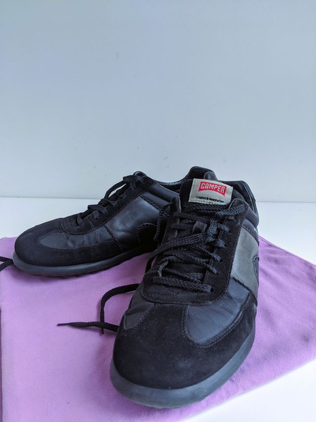Zapatos Camper Pelotas XL Negros