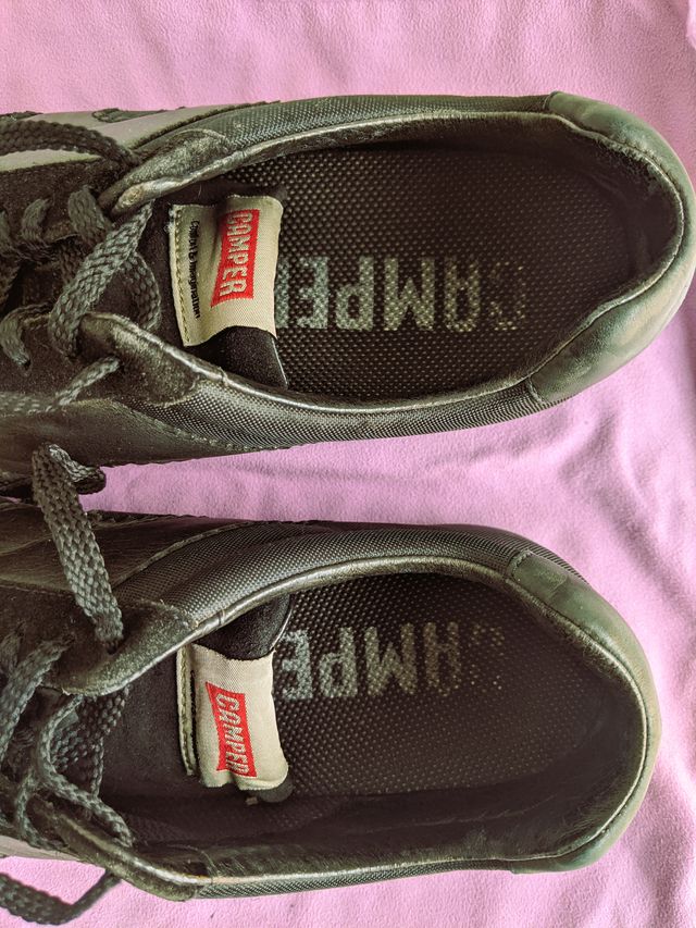 Zapatos Camper Pelotas XL Negros