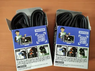 2 Cámaras de aire Btwin 24"