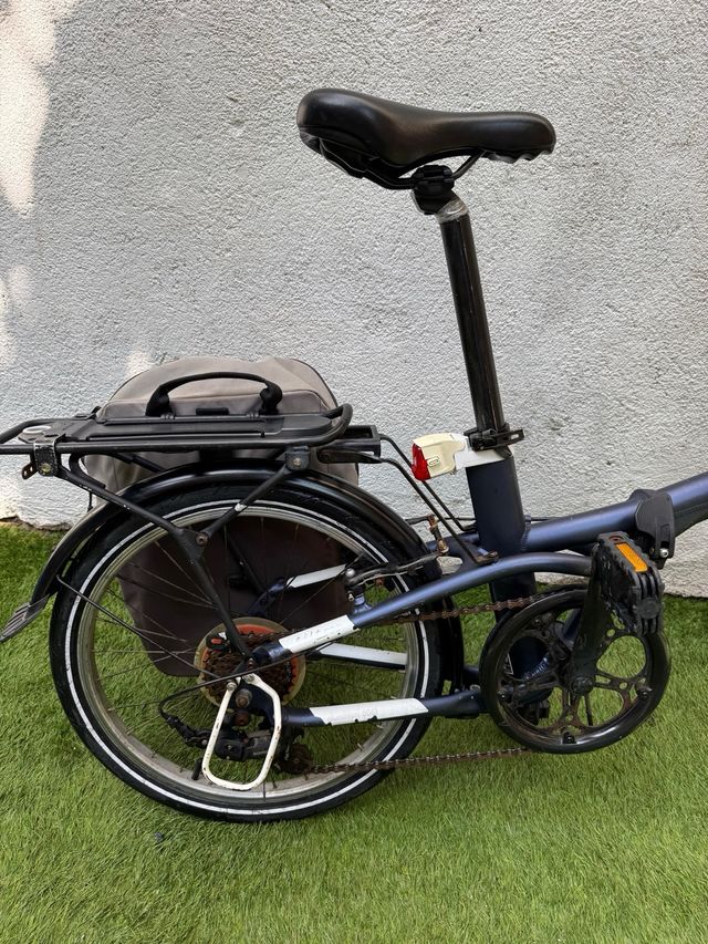 Bicicleta Plegable B'TWIN Tilt500 Azul