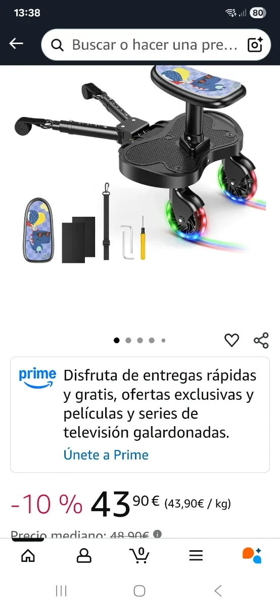 Patín para cochecito