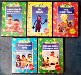 Colección 15 DVD Infantil Barrio Sésamo