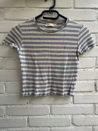 Camiseta Pull and Bear rayas S