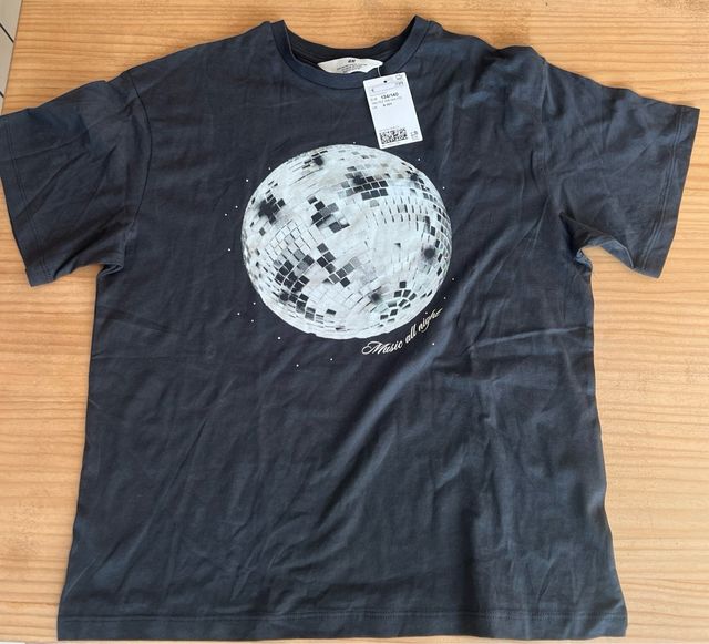 Lote 6 camisetas t. 9-10