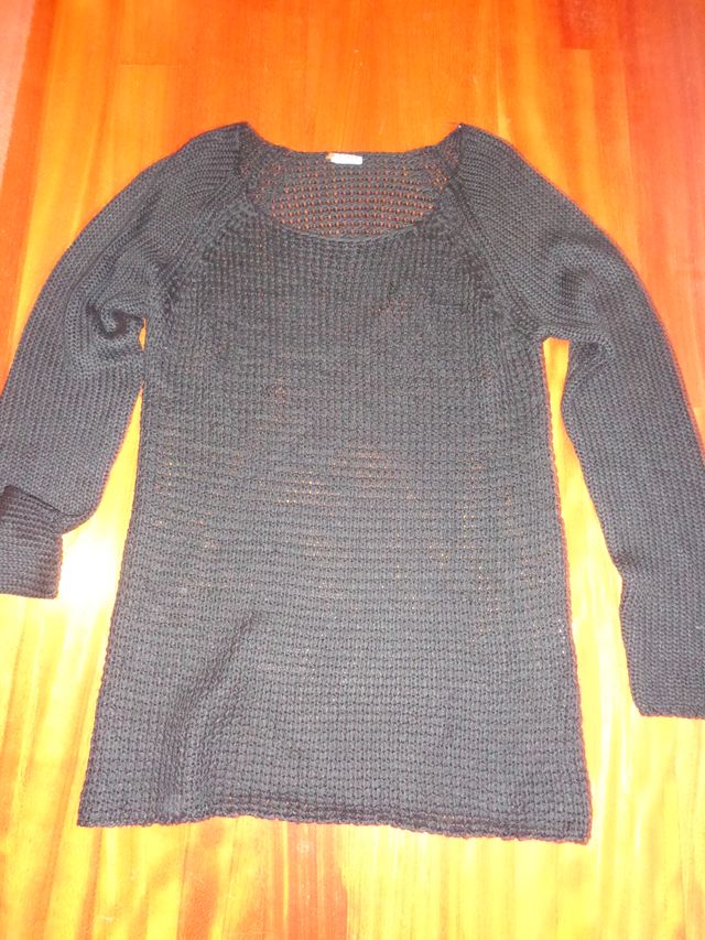 Jersey negro tejido Vero Moda