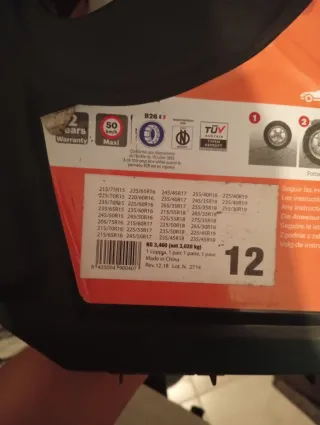 Cadenas para nieve IDEAL ABS 9mm