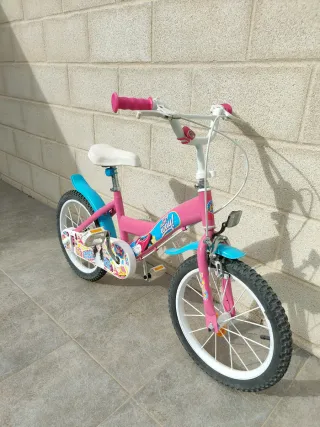 Bicicleta Niña Rosa y Azul